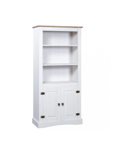 Sonata Бюфет, мексикански бор, стил Корона, бял, 80х40х170 см