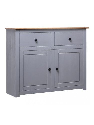Sonata Бюфет, сив, 93x40x80 см, бор масив, Panama Range