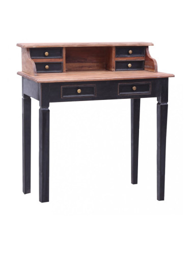 Sonata Писалище с чекмеджета, 90x50x101 см, регенерирано дърво масив