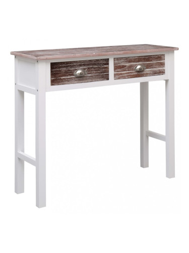 Sonata Конзолна маса, кафява, 90x30x77 cм, дърво