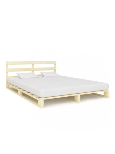 Sonata Палетна рамка за легло, бор масив, 180х200 см