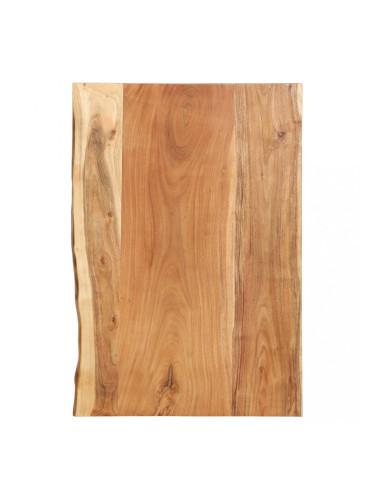 Sonata Плот за баня, акация масив, 80x55x3,8 см