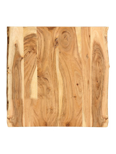 Sonata Плот за маса, акациево дърво масив, 60x60x2,5 cм