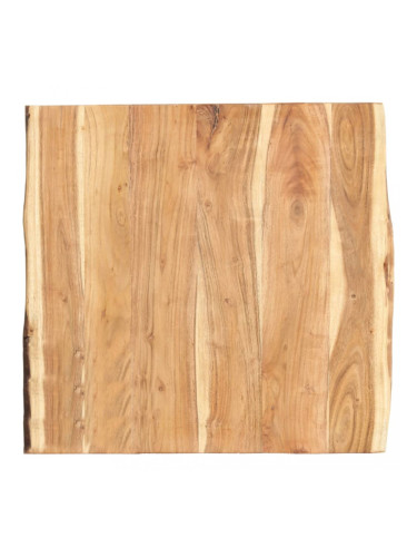 Sonata Плот за маса, акациево дърво масив, 60x60x3,8 см