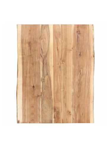 Sonata Плот за маса, акациево дърво масив, 80x60x3,8 см