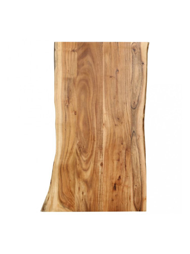 Sonata Плот за маса, акациево дърво масив, 100x60x2,5 cм