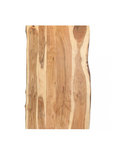 Sonata Плот за маса, акациево дърво масив, 100x60x3,8 см