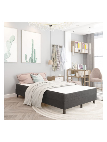 Sonata Рамка за легло, сива, текстил, 120x200 см