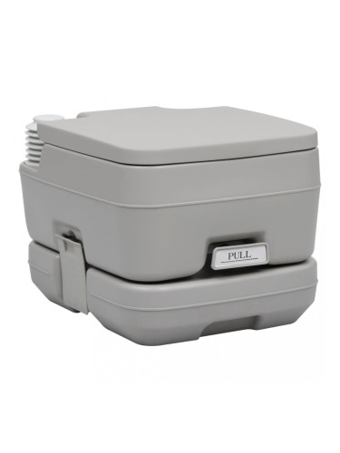 Sonata Преносима тоалетна за къмпинг, сива, 10 + 10 л