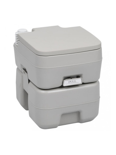 Sonata Преносима тоалетна за къмпинг, сива, 20 + 10 л