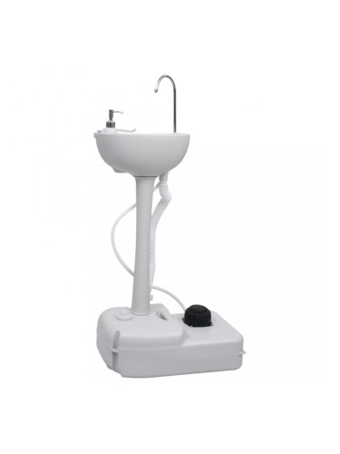 Sonata Преносима къмпинг мивка за ръце на стойка, сива, 20 л