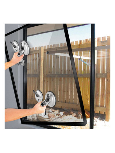 ProPlus вакумен повдигач, алуминиев, с 3 чашки за всмукване