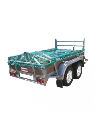 ProPlus Мрежа за покриване на ремарке с еластична корда 2 x 3,5 м