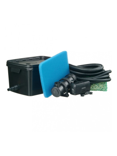 Ubbink FiltraPure 2000 л Комплект езерен филтър 16 л с помпа Xtra 600