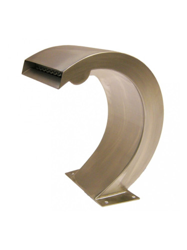 Водопад Ubbink от неръждаема стомана в комплект с LED светлини