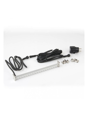 Ubbink LED лента с 20 светодиода, 30 см, бяло, 1312115