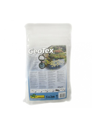 Ubbink Синтетична подложка за вата, 5x2 м, 200 г/м², бяла, 1331960