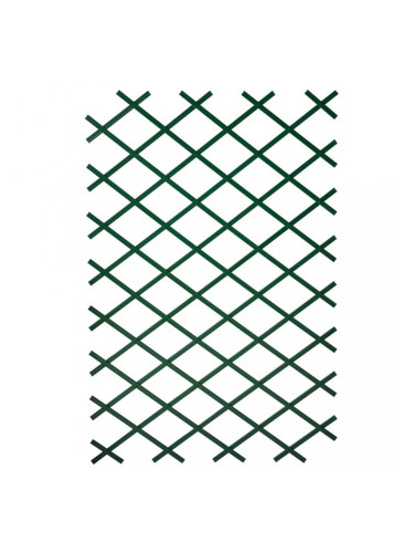 Nature Градинска пергола, 100x200 см, PVC, зелена, 6040704