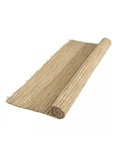 Nature Градински параван, плет от острица, 1x3 м