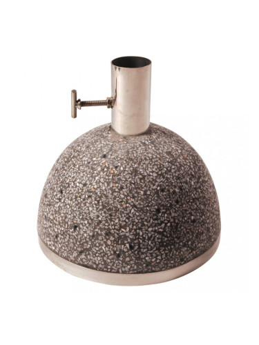 Eschert Design Стойка за чадър, 11,5 кг, 25x25x24 см, сив, PV11