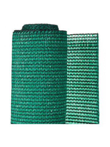 Nature Градинска визуална защита за ограда, PE, 1,2x5 м, зелена