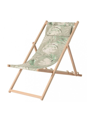 Madison Дървен плажен стол Dotan, зелен