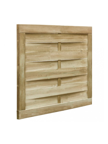 Sonata Градинска порта, импрегниран бор, 100x75 см, зелена