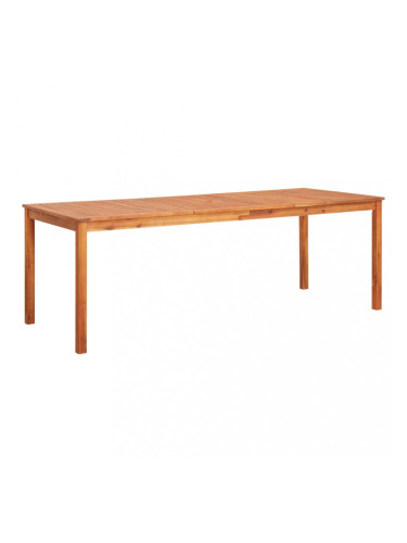 Sonata Градинска маса, 215x90x74 см, акация масив