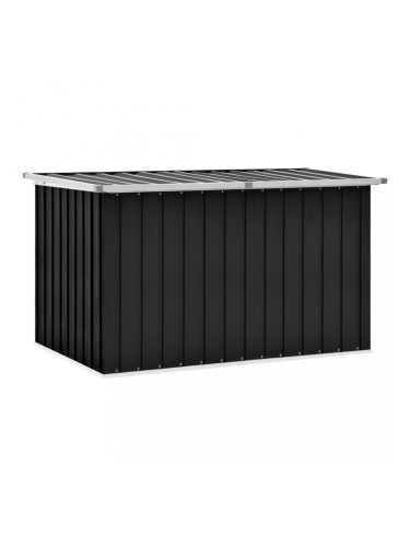 Sonata Градински сандък за съхранение, антрацит, 149x99x93 см