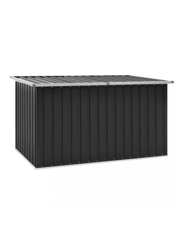 Sonata Градински сандък за съхранение, антрацит, 171x99x93 см