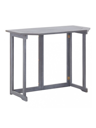 Sonata Сгъваема балконска маса, 90x50x74 см, акация масив