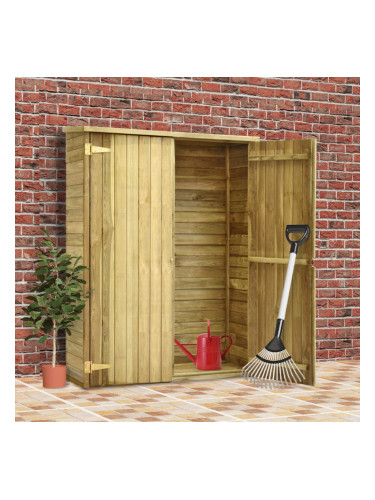 Sonata Градинска барака за инструменти, 123x50x171 см, импрегниран бор