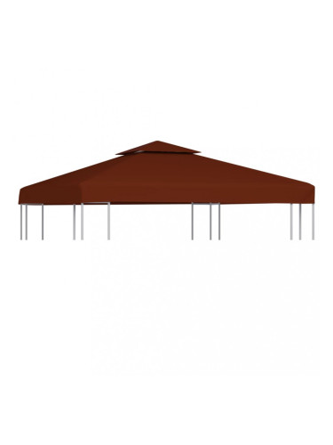 Sonata Двоен покрив за шатра, 310 г/м², 3x3 м, теракота