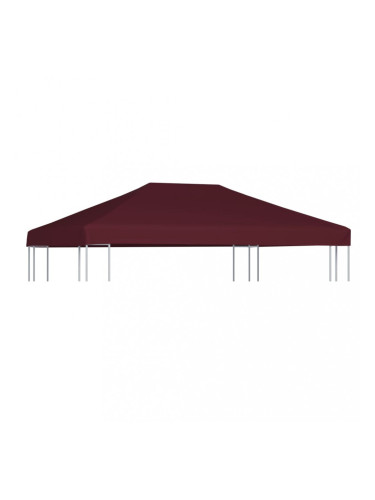 Sonata Покрив за шатра, 310 г/м², 3x4 м, бордо