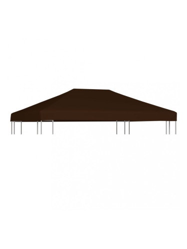 Sonata Покрив за шатра, 310 г/м², 3x4 м, кафяв