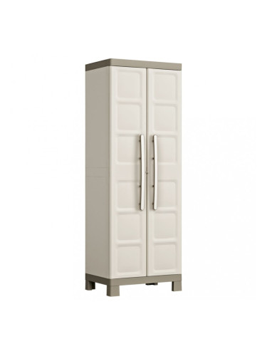 Keter Висок шкаф Excellence, бежово и таупе, 65x45x182 см