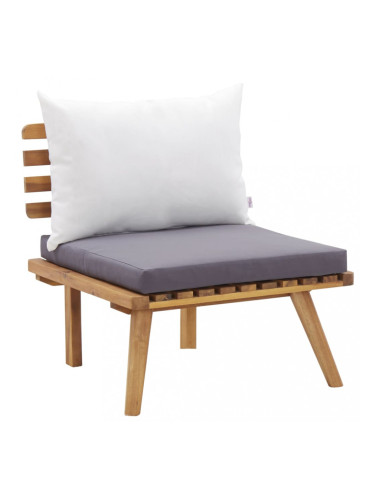 Sonata Градински стол с възглавници, акация масив