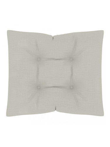 Sonata Палетна възглавница за под, 60x61x10 см, бежова