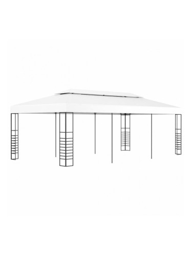 Sonata Шатра беседка, 6x3 м, бяла