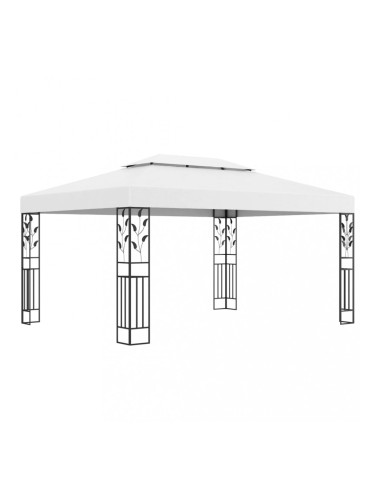 Sonata Шатра с двоен покрив, 3х4 м, бяла