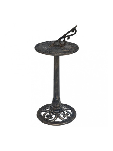 Sonata Слънчев часовник, бронз, 35,5x82 см, пластмаса