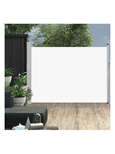 Sonata Прибираща се странична тента, 100x500 см, кремава