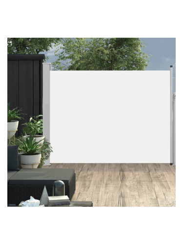 Sonata Прибираща се странична тента, 140x500 см, кремава