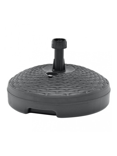 Sonata Основа за чадър, за пясък/вода, 20 л, антрацит, пластмаса