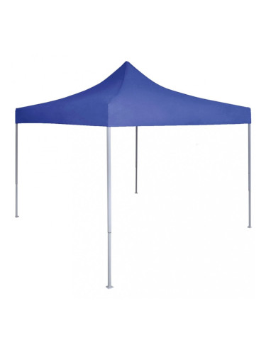 Sonata Професионална сгъваема парти шатра, 2x2 м, стомана, синя