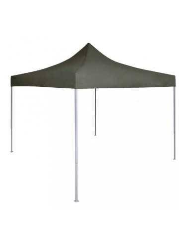 Sonata Професионална сгъваема парти шатра, 2x2 м, стомана, антрацит