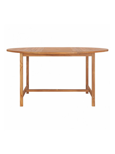 Sonata Градинска маса, 150x76 cм, тиково дърво масив