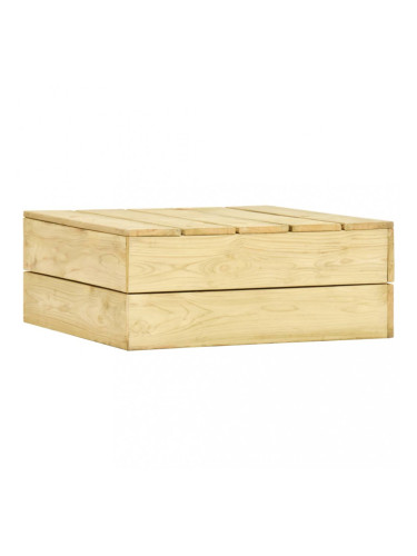 Sonata Градинска маса, 75x75x31 см, импрегниран бор