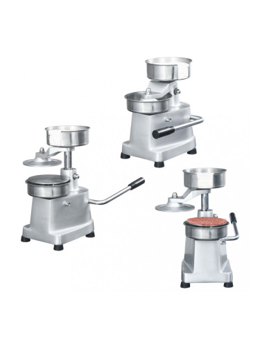 Sonata Машина преса за хамбургери 500 хартиени подложки алуминий 13 см