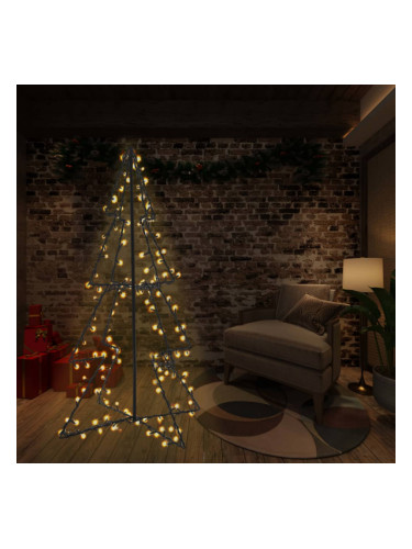 Sonata Коледна елха конус, 240 LED, закрито и открито, 115x150 см